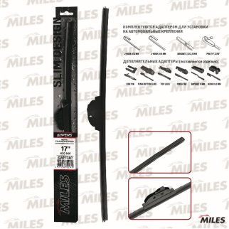 Щетка стеклоочистителя MILES CWF17AC фото