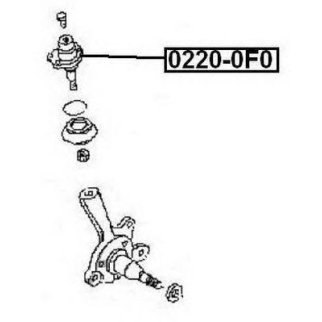 ОПОРА ШАРОВАЯ ВЕРХНЯЯ фото