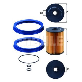 Фильтр топливный KNECHT KX 503 D фото 2