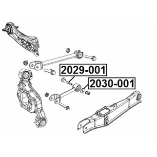 Шайба эксцентриковая (п.з.к) FEBEST 2030-001 фото 2 Шайба эксцентриковая (п.з.к) FEBEST 2030-001 фото 2