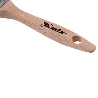 Кисть плоская Platinum 1", искусственная щетина, деревянная ручка MATRIX фото 3