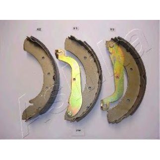 Колодки барабанные к-кт ashika 55-01-195 фото