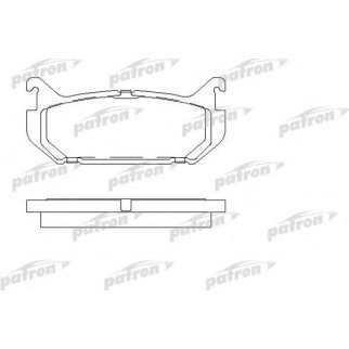 Колодки тормозные PATRON PBP869 фото