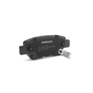 Колодки тормозные задние дисковые к-кт metaco 3010-029 фото 2
