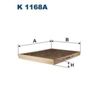 Фильтр салона FILTRON K 1168A фото