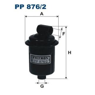 Фильтр топливный FILTRON PP 8762 фото
