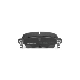 Колодки тормозные задние дисковые к-кт metaco 3010-159 фото 4