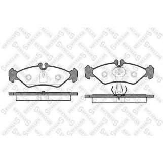 590 000B-SX_колодки дисковые !задн. MB Sprinter 95>,VW LT28-35 2.3-2.5TDi 96> фото 8