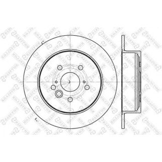 Диск тормозной Stellox 6020-4574-SX фото