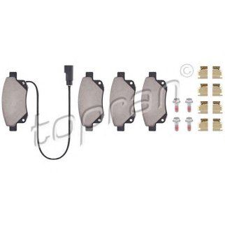 Колодки тормозные к-кт topran 303963755 фото