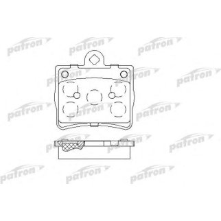 Колодки тормозные PATRON PBP1310 фото