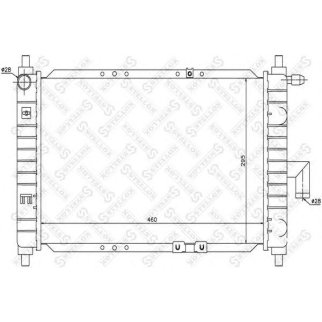 Радиатор основной Stellox 10-25330-SX фото