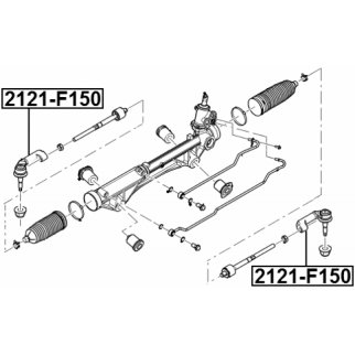 НАКОНЕЧНИК РУЛЕВОЙ (FEBEST) фото 2