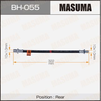 Шланг тормозной Masuma BH-055 фото