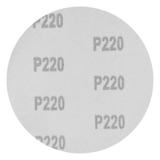 Круг абразивный на ворсовой подложке под "липучку", P 220, 125 мм, 10 шт. MATRIХ фото 2