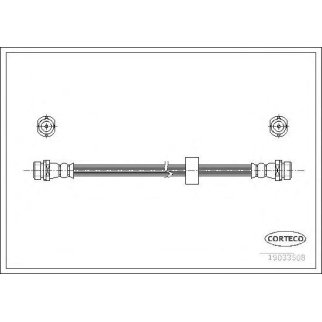 Шланг тормозной CORTECO 19033508 фото