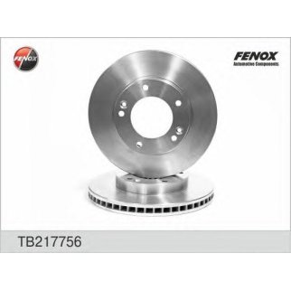 Диск тормозной передний вентилируемый Fenox TB217756 фото