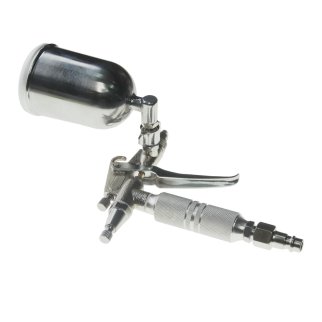 Краскопульт с верх. алюминиевым бачком 100мл 0,5мм ЭВРИКА фото 3