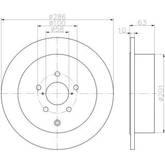 Диск тормозной TEXTAR 922000 00 фото