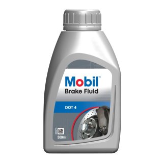 Жидкость тормозная MOBIL 0,5л DOT 4 Brake Fluid universal фото