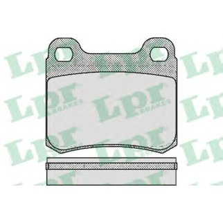 Колодки тормозные задние к-кт Lpr 05P158 фото