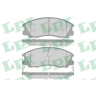 Колодки тормозные передние к-кт Lpr 05P1291 фото
