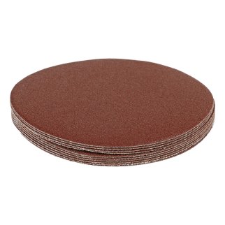 Круг абразив.на ворс.подкладке ф125мм Р180 10шт MATRIX фото