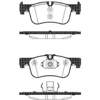 Колодки BMW F20/F21 1.4/1.6/1.4D-1.8D 10> передние к-кт Remsa фото