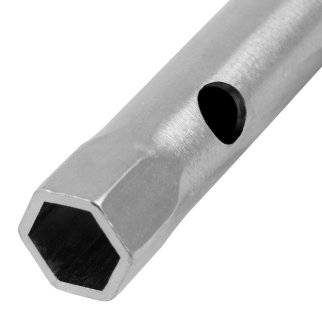 MATRIX 13712 Ключ-трубка торцевой 10x12 мм, оцинкованный фото 2