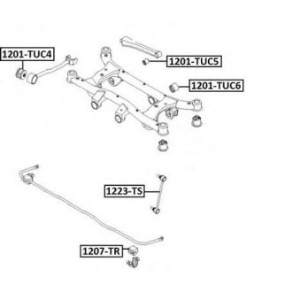 ТЯГА СТАБИЛИЗАТОРА ЗАДНЯЯ фото