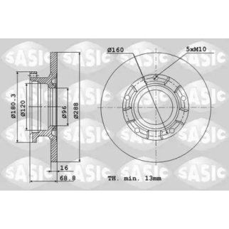 Диск торм.(Компл.) фото