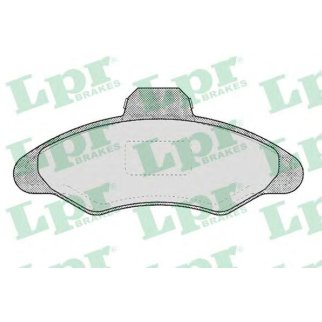 Колодки тормозные передние к-кт Lpr 05P383 фото