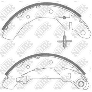 Колодки барабанные к-кт NiBK FN11821 фото