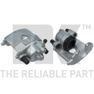 Суппорт тормозной передний правый (однопоршневой) / SEAT Cordoba,Ibiza-II, VW Golf-I/II/III,Jetta-I/ фото