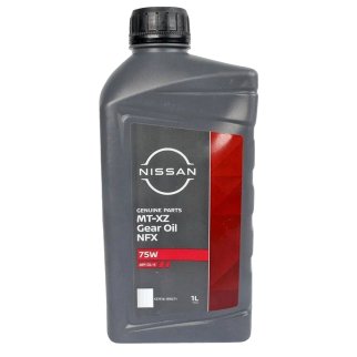 Масло трансмиссионное NISSAN MT-XZ GEAR OIL NFX 75W 1 л KE916-99071R фото