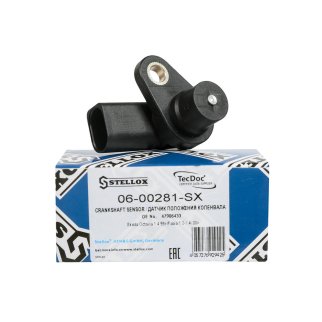 06-00281-SX_датчик положения коленвала! Skoda Octavia 1.4 99>/Fabia 1.0-1.4i 00> фото