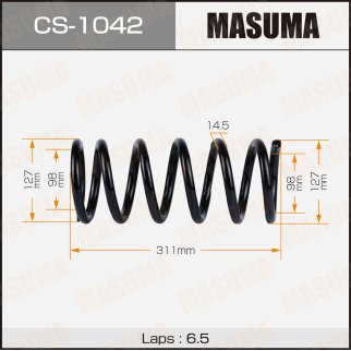 Пружина задняя Masuma CS-1042 фото