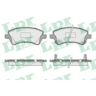 Колодки тормозные передние к-кт Lpr 05P1002 фото