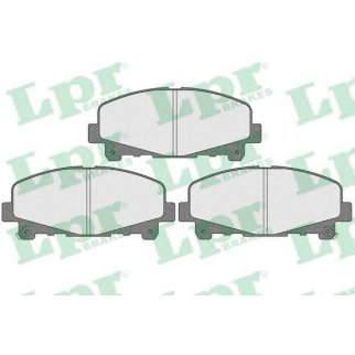 Колодки тормозные передние к-кт Lpr 05P1607 фото