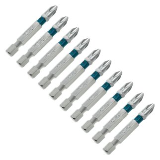 Набор бит PH2х50 сталь S2, (10шт) GROSS фото 2