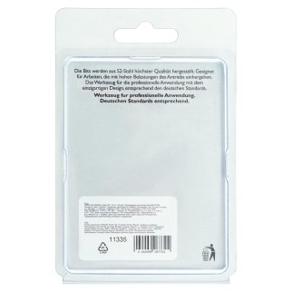 Набор бит PH2х50 сталь S2, (10шт) GROSS фото 7