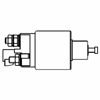 Реле втягивающее стартера для а/м Chevrolet Captiva C140 (11-)/Opel Antara (10-) 3.0i STARTVOLT VSR 0504 фото 5