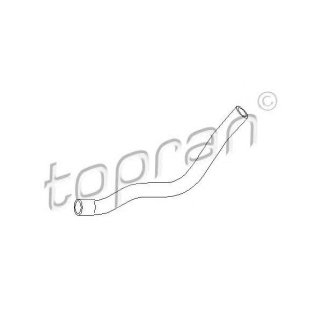 Патрубок отопителя topran 108317586 фото