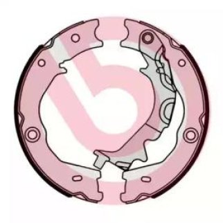 Колодки ручного тормоза к-кт brembo S 30 540 фото