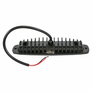 Фара светодиодная прямоугольная врезная, 6 LED рассеянный свет, 18W (185х60х35) 12/24V (ALED007) фото 4