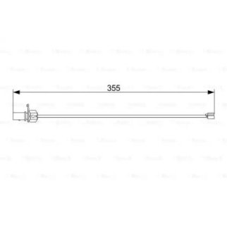 Датчик износа колодок BOSCH 1 987 473 559 фото