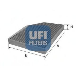 Фильтр салона UFI 54 168 00 фото