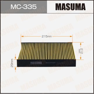 Фильтр салона Masuma MC-335 фото