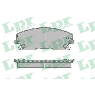 Колодки тормозные передние к-кт Lpr 05P1399 фото
