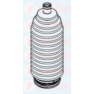 Пыльник рулевой рейки d14 d50 h198 фото